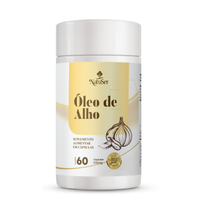 ÓLEO DE ALHO 760MG - 60 CÁPSULAS