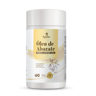 ÓLEO DE ABACATE 1340MG - 60 CÁPSULAS