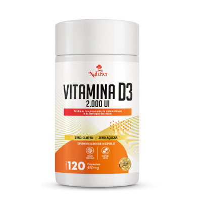 VITAMINA D3 120 CÁPSULAS